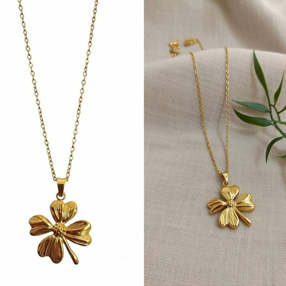 Raae Anti-Tarnish Clover Charm Pendant